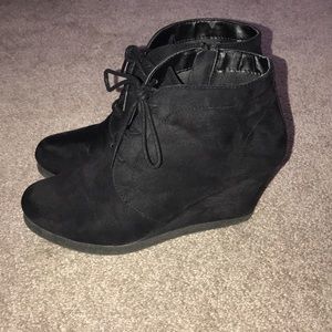Black booties